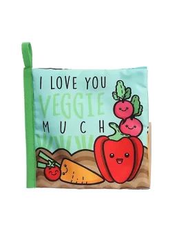 Ebba Story Pals Soft Books - 7" I Love You Veggie Much