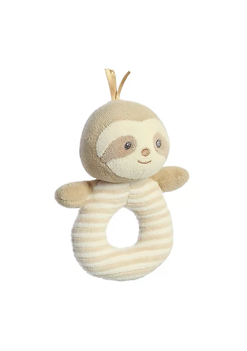 Ebba Naturally - 6" Sam Sloth Ring Rattle 4 Ebba Naturally - 6" Sam Sloth Ring Rattle - Image 2