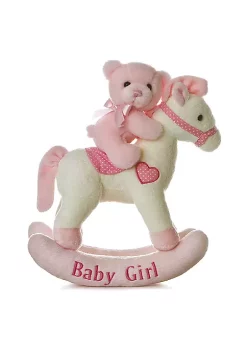 Ebba Comfy - 12" Baby Girl Rocking Horse
